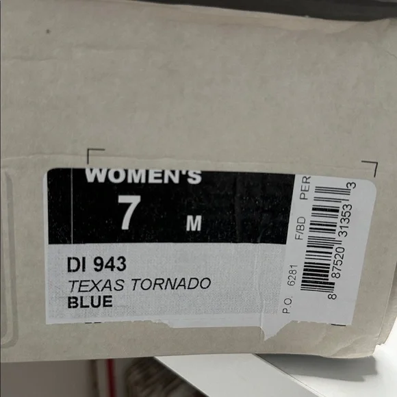 🌴 NWT Dingo Texas Tornado Denim Cowboy Boots - Picture 6 of 6